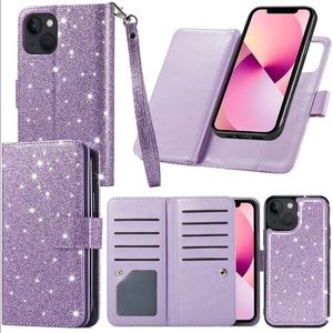 NWT Varikke iPhone 13 Case Wallet, Light Purple